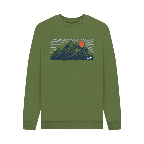 Khaki Harmony Organic Cotton Sweatshirt
