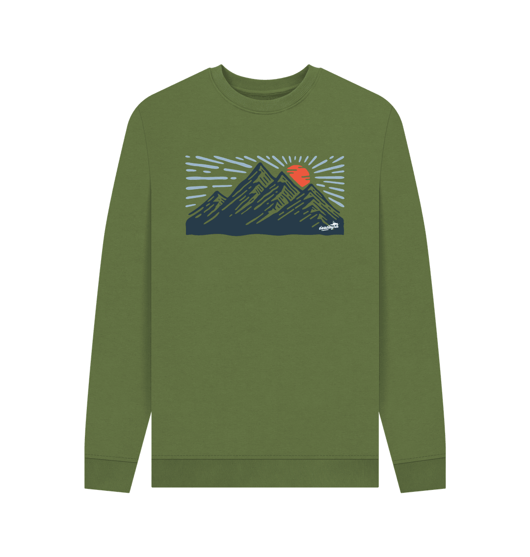 Khaki Harmony Organic Cotton Sweatshirt