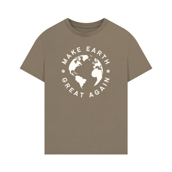 Willow Make Earth Great Again Oversized Organic Cotton T-Shirt