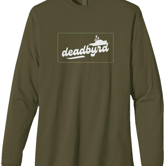 Deadbyrd Logo Organic Cotton Long Sleeve T-Shirt