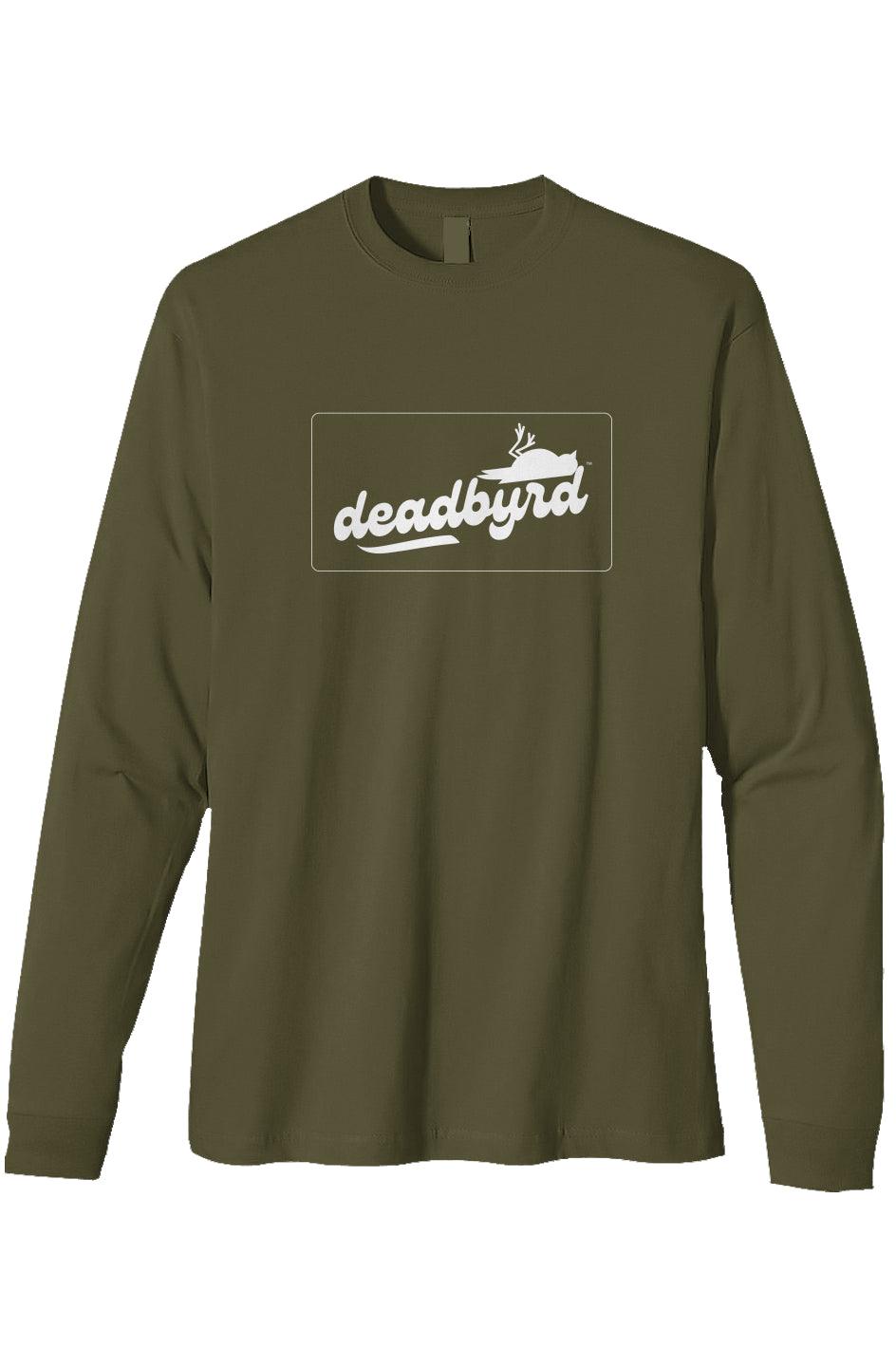 Deadbyrd Logo Organic Cotton Long Sleeve T-Shirt
