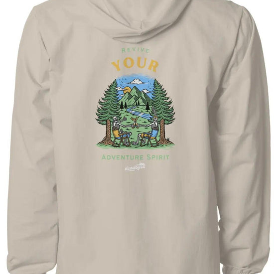 Adventure Spirit Water-Resistant Hooded Windbreaker - Deadbyrd