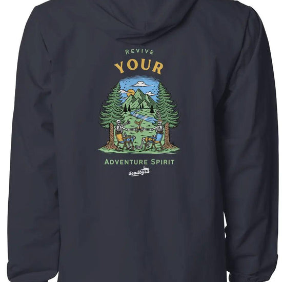 Adventure Spirit Water-Resistant Hooded Windbreaker - Deadbyrd