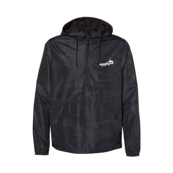 Deadbyrd Black Camo Pullover Windbreaker - Deadbyrd