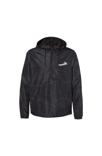 Deadbyrd Black Camo Pullover Windbreaker - Deadbyrd