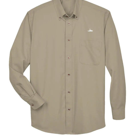 Byrd™ Long-Sleeve Twill Shirt- Men's - Deadbyrd™
