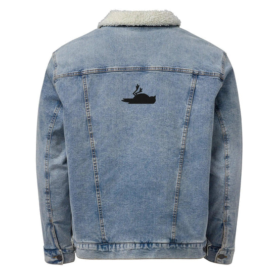 Deadbyrd Denim Sherpa Jacket- Denim Deadbyrd