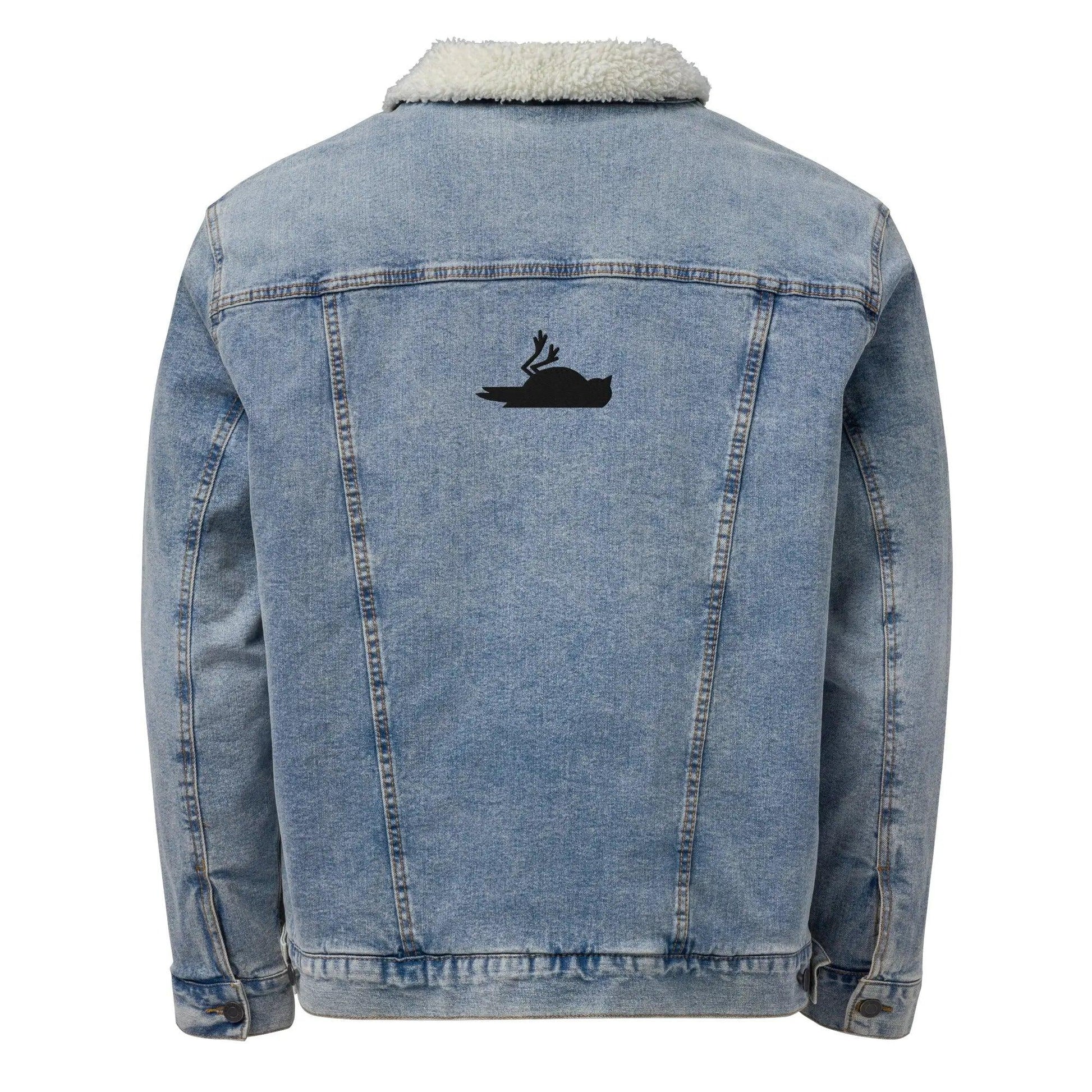 Deadbyrd Denim Sherpa Jacket- Denim Deadbyrd