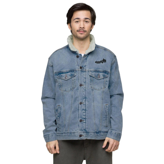 Deadbyrd Denim Sherpa Jacket- Denim Deadbyrd