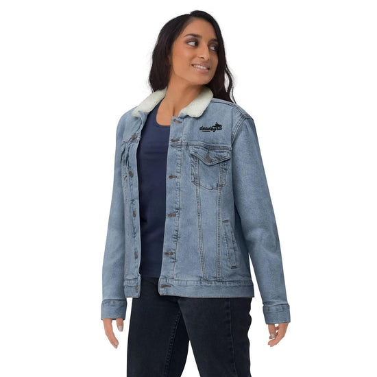 Deadbyrd Denim Sherpa Jacket- Denim Deadbyrd