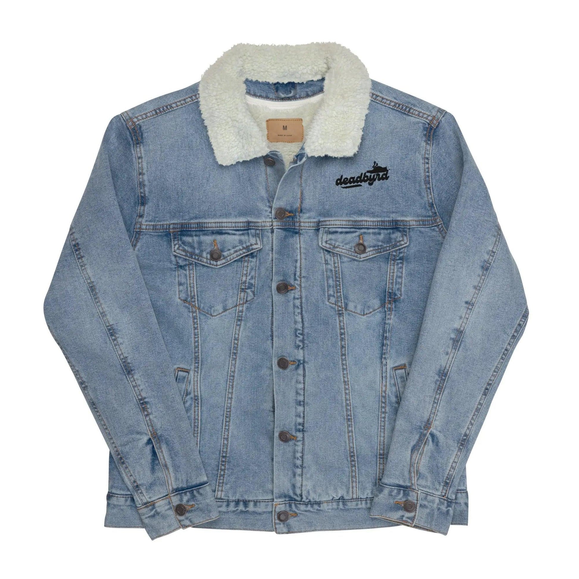 Deadbyrd Denim Sherpa Jacket- Denim Deadbyrd