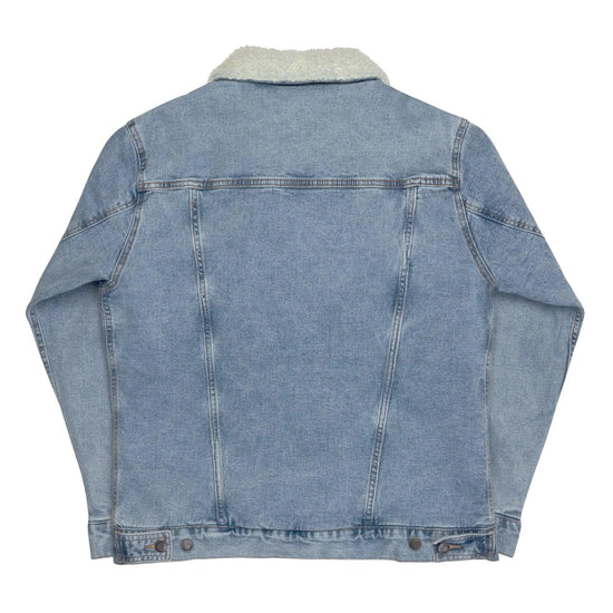 Deadbyrd Denim Sherpa Jacket- Denim Deadbyrd