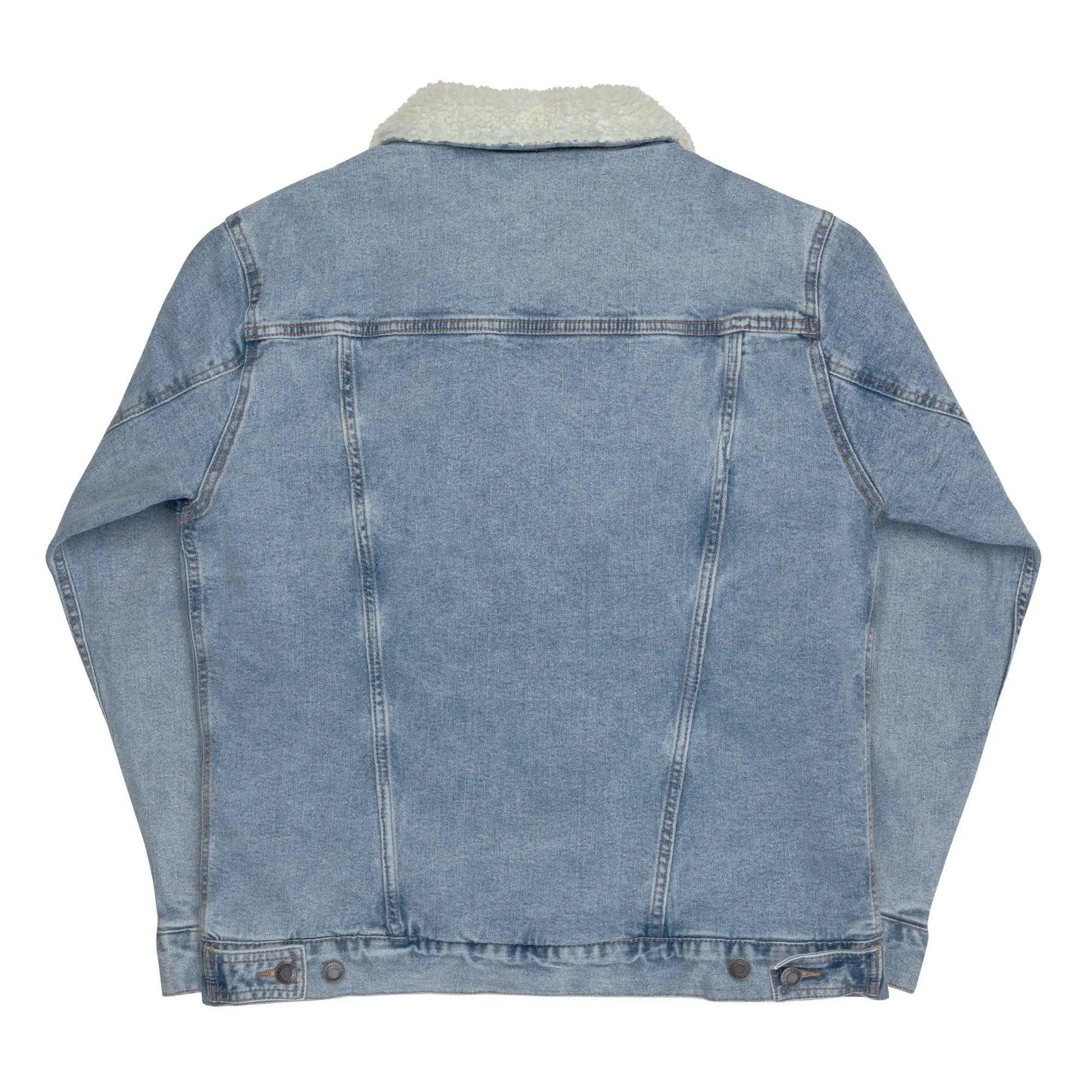 Deadbyrd Denim Sherpa Jacket- Denim Deadbyrd