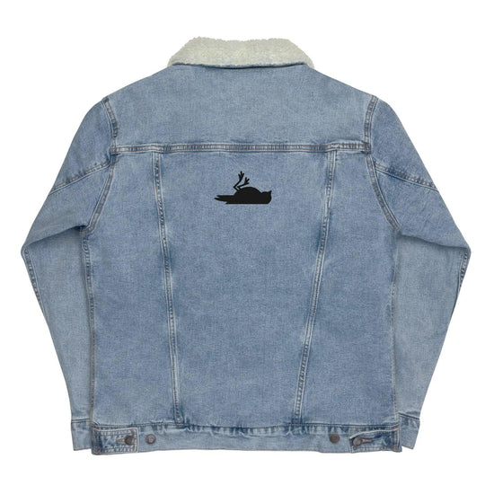 Deadbyrd Denim Sherpa Jacket- Denim Deadbyrd