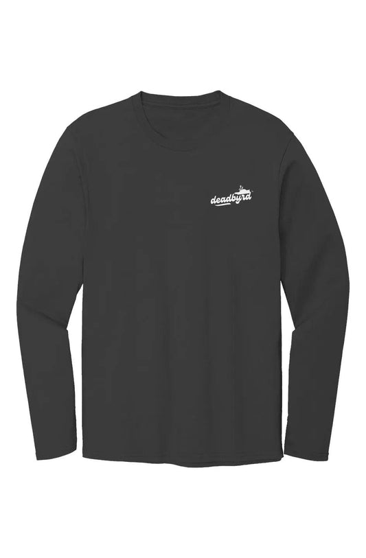 Deadbyrd Ecowear Long Sleeve Bouncer Tee- Deep Black - Deadbyrd