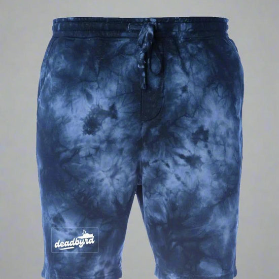Deadbyrd Radiant Ripple Tie Dye Fleece Shorts - Deadbyrd