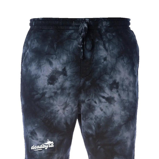 Deadbyrd Radiant Ripple Tie Dye Fleece Shorts - Deadbyrd