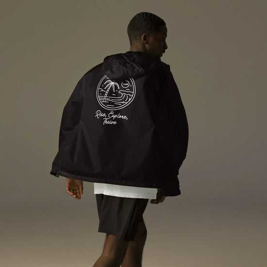 Deadbyrd Rise Explore Thrive Lightweight Zip up Windbreaker Deadbyrd