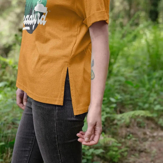 Deadbyrd Trees Women's Organic Cotton Boxy Cut Shirt Deadbyrd