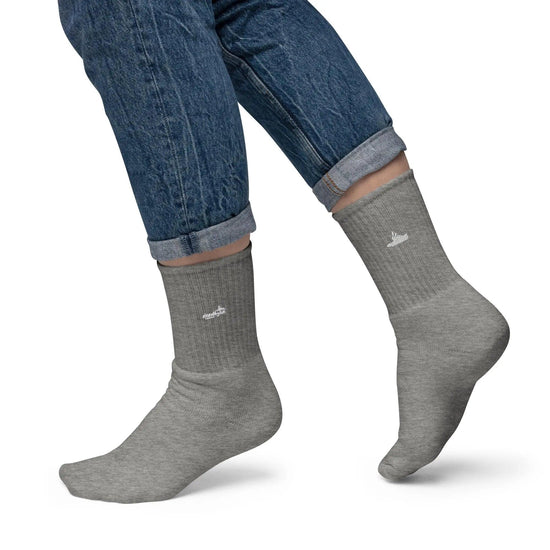 Embroidered socks Deadbyrd
