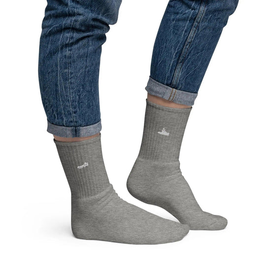 Embroidered socks Deadbyrd