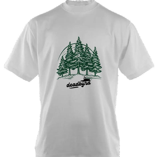 Evergreen Escape Oversized Thick T-Shirt - Deadbyrd
