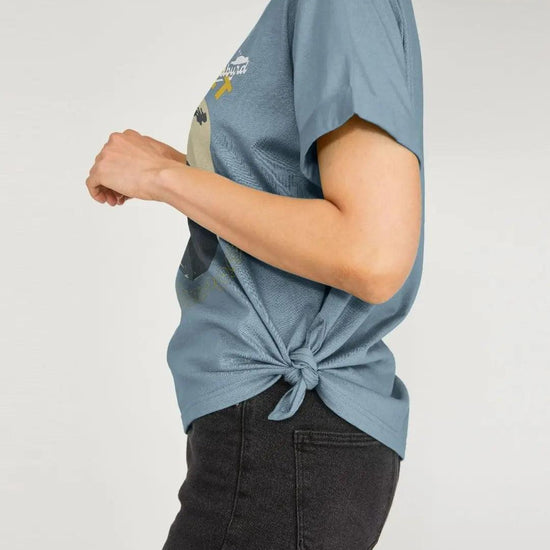 One Planet Women's Organic Cotton Premium Boxy T-Shirt Deadbyrd