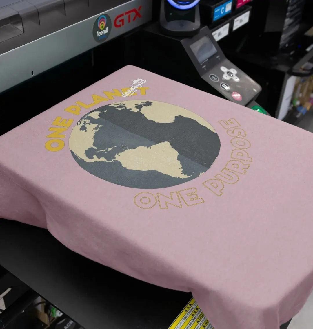 One Planet Women's Organic Cotton Premium Boxy T-Shirt Deadbyrd