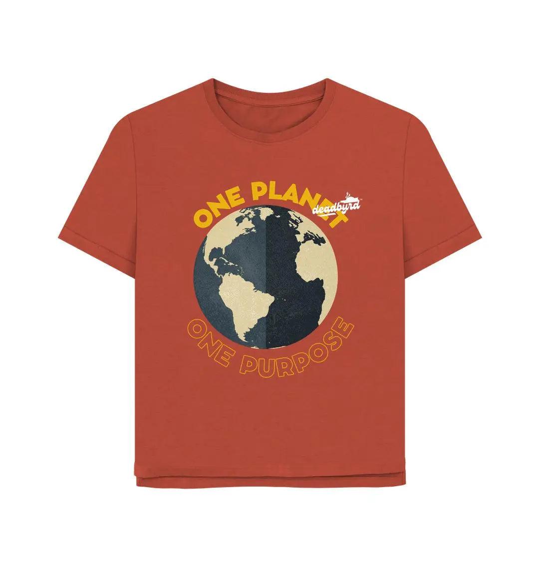 One Planet Organic Box Shirt- Women's - Deadbyrd™