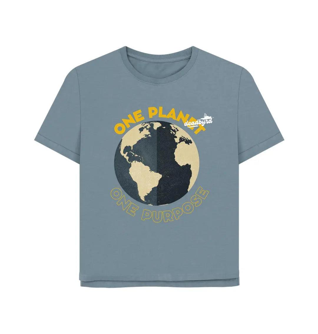 One Planet Organic Box Shirt- Women's - Deadbyrd™