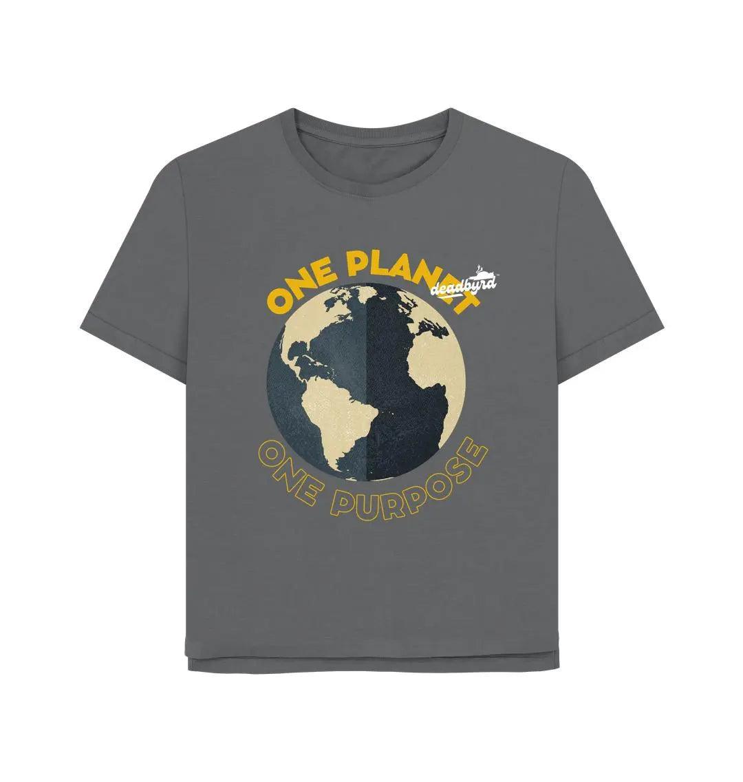 One Planet Organic Box Shirt- Women's - Deadbyrd™