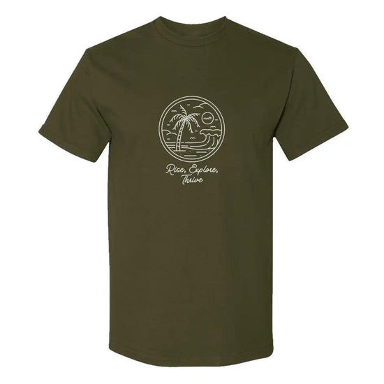 Rise Explore Thrive Premium Hammer T-Shirt - Deadbyrd