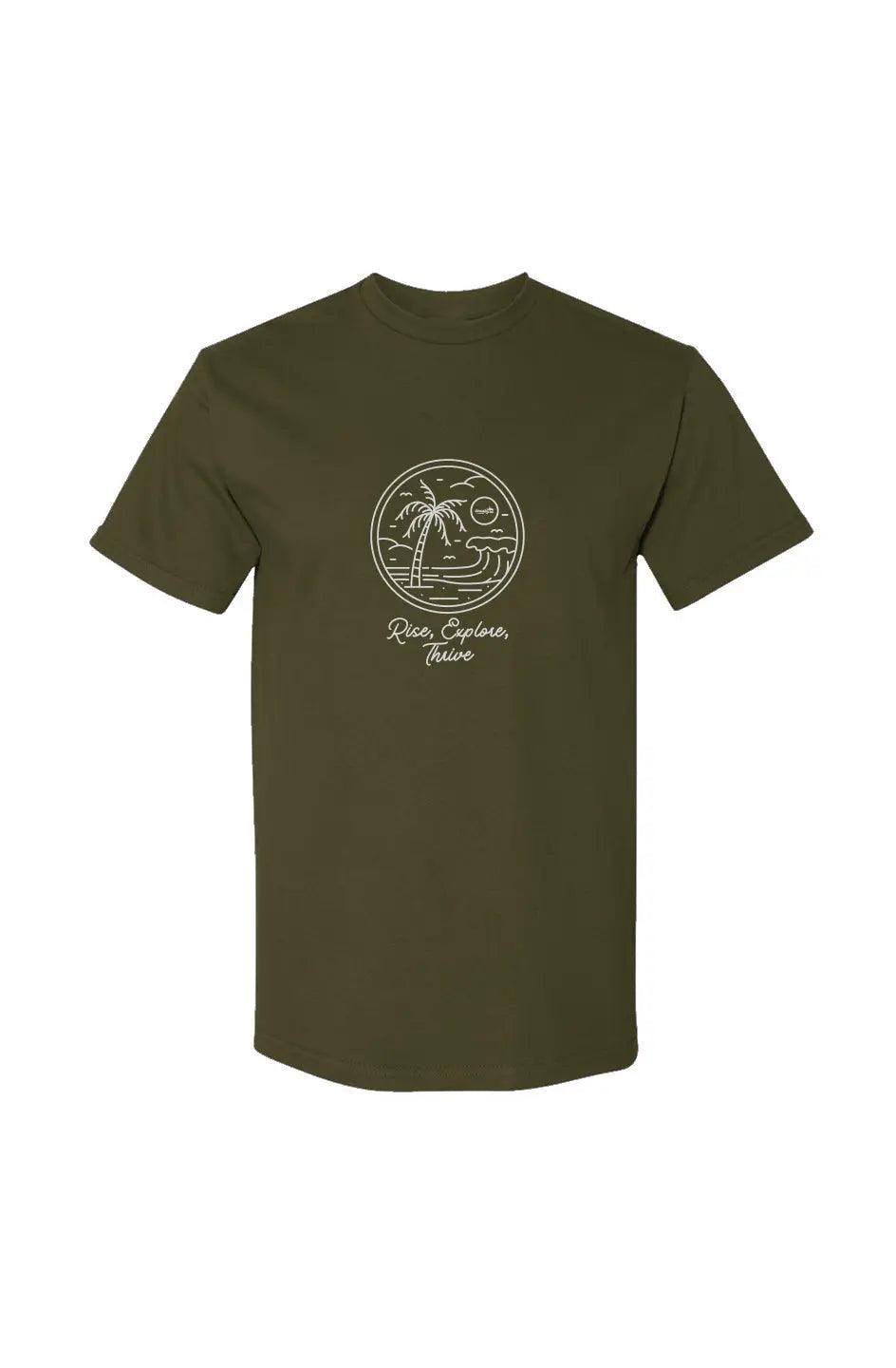 Rise Explore Thrive Premium Hammer T-Shirt - Deadbyrd