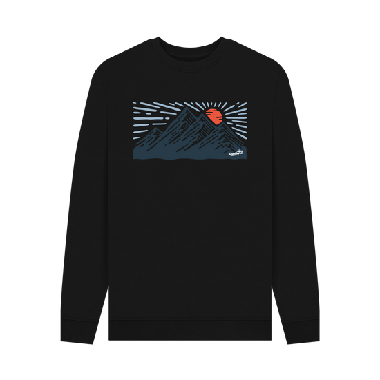 Black Harmony Organic Cotton Sweatshirt