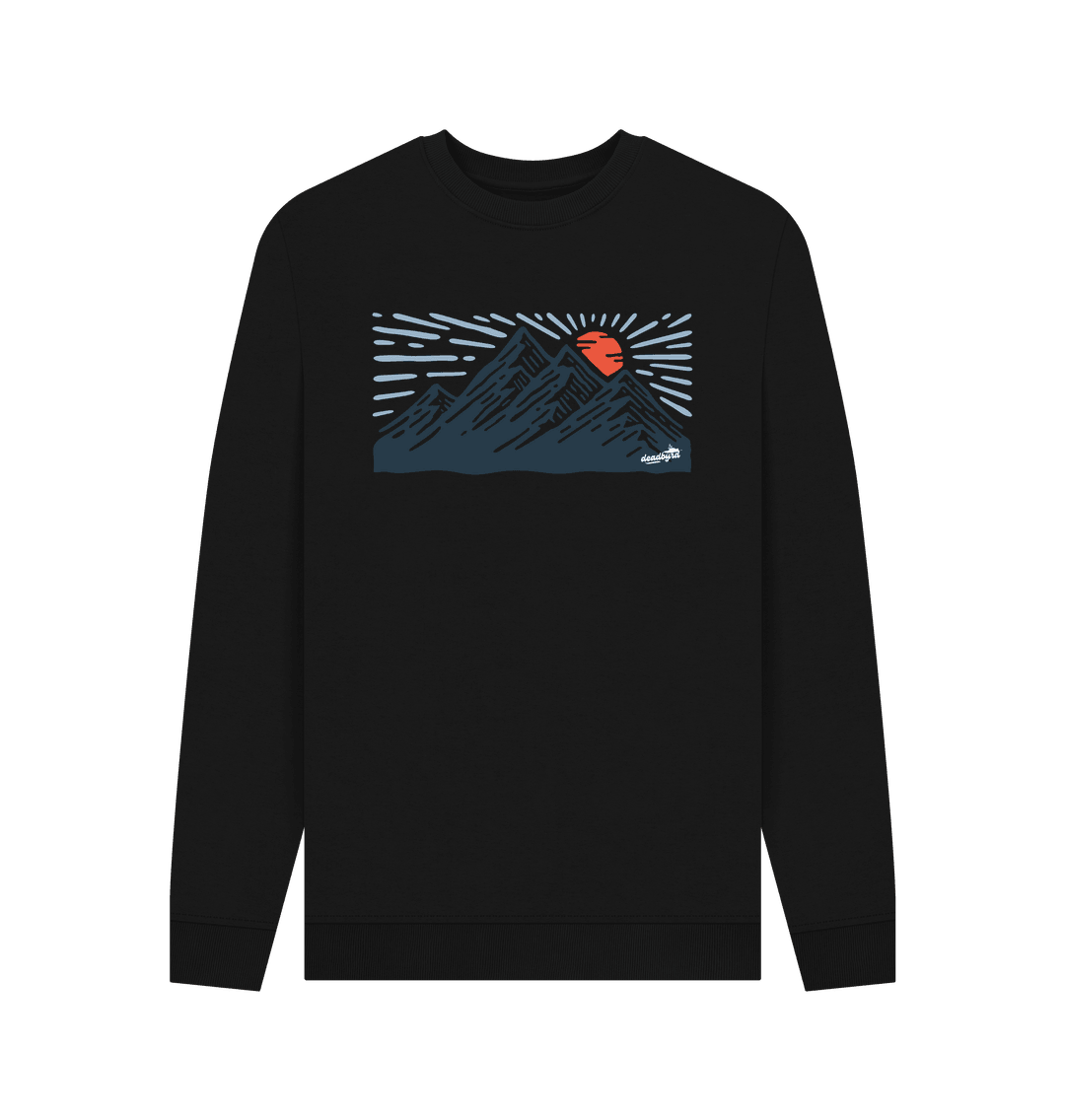 Black Harmony Organic Cotton Sweatshirt