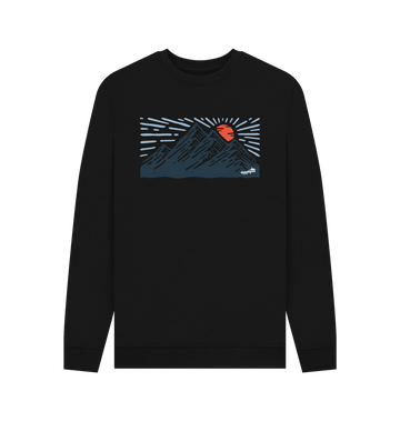 Black Harmony Organic Cotton Sweatshirt
